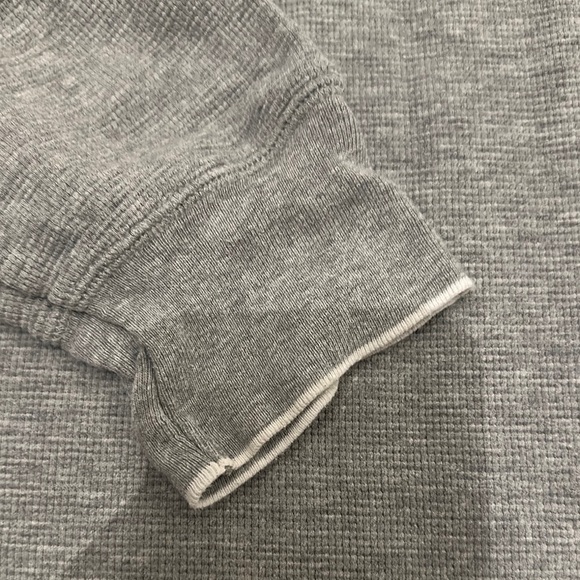 Polo by Ralph Lauren Gray Boy's Thermal Waffle Knit Shirt - Picture 3 of 3